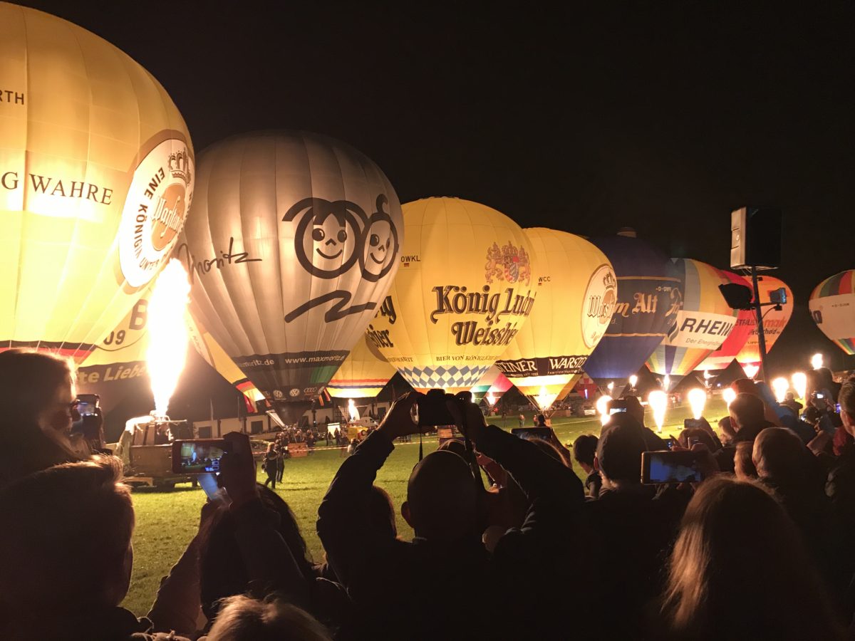 Der HAC bei der 27. Montgolfiade in Warstein