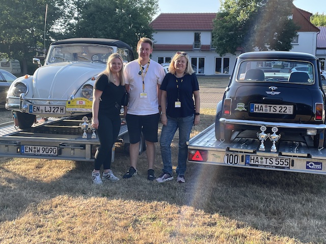 Der Hagener Automobilclub mit 2 Teams bei der Oldtimerrallye der Veteranen-Fahrzeug-Freunde in Göttingen